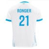 Camiseta Olympique de Marseille Rongier 21 Primera 2024-25